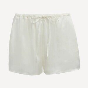 WYLD BLUE Women's Flowy Short Size M In White
